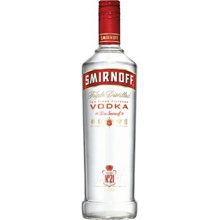郎家园进口洋酒包邮 SMIRNOFF Vodka斯米诺皇冠红牌伏特加酒