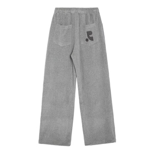 专柜正品restandrecreation绒面拉链连帽卫衣长裤女RR休闲套装秋