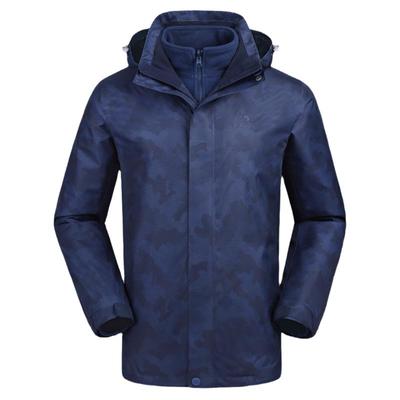 骆驼户外三合一冲锋衣男士春秋