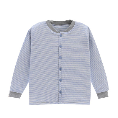 艾贝姆夹棉棉袄纯棉前开上衣