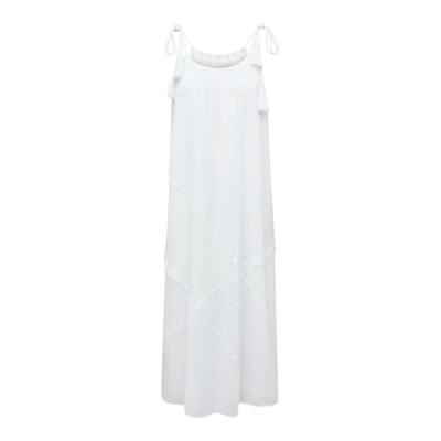 防菌臭环保茶歇MSLAN吊带连衣裙