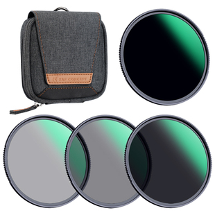 卓尔ND滤镜套装NANO-X系列ND1000 ND64 ND8 ND4中灰密度镜55 58 62 67 72 77 82mm 适用佳能索尼富士ND减光镜