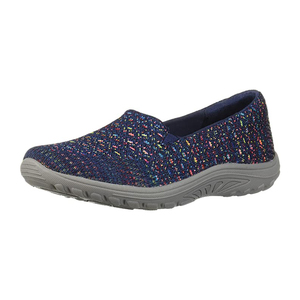 Skechers斯凯奇女低帮休闲一脚蹬针织套脚健步单鞋49291 2057954