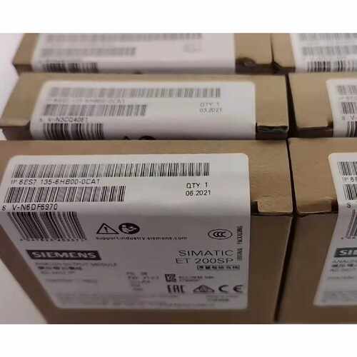 议价6ES7135-6HB00-0CA1 0DA1西门子ET200SP全新原装模拟式输出端