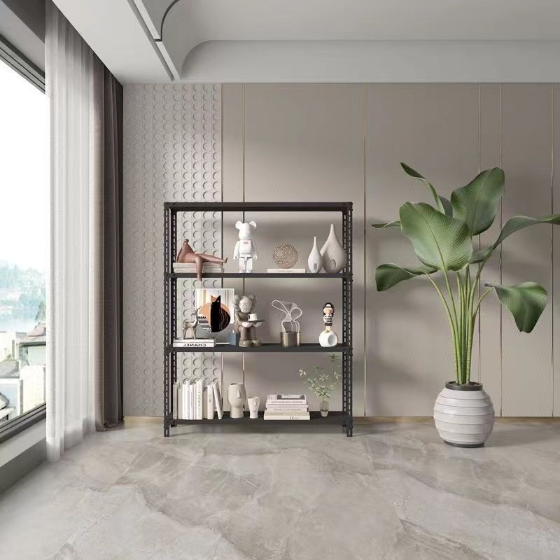 20宽角钢家用阳台厨房地下室车库落地置物仓储超市仓库展示架货架