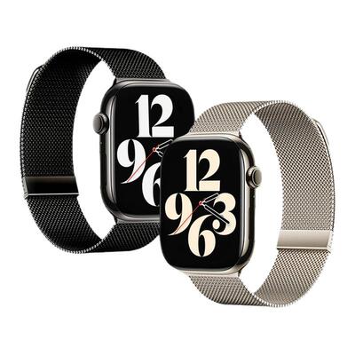适用applewatch米兰尼斯磁吸表带