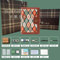 A6 Embroidery Artistic Niche Notebook, high appearance level, retro fabric notebook, blank diary, planner, stamped notebook thumbnail 4