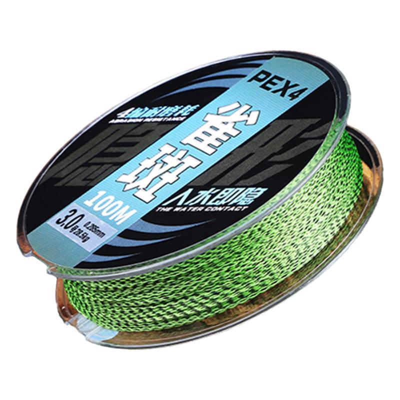 大力马鱼线专用pe线强拉力路亚子线大马力8编100米防咬斑点线正品