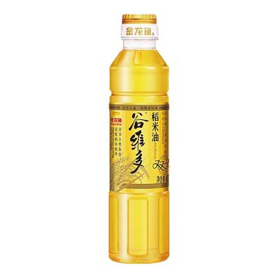 金龙鱼谷维多双一万稻米油400ml稻米油食用油营养健康瓶装