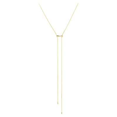 明星同款瑟拉蒙长款毛衣链项链轻奢高级感蛇骨链设计感百搭不掉色