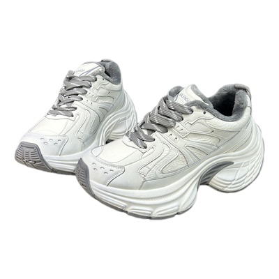 老爹鞋女2025新款秋冬季厚底增高