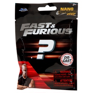 JadaToys 1.65寸 速度与激情 迷你车 盲袋 盲盒 合金收藏车模摆件