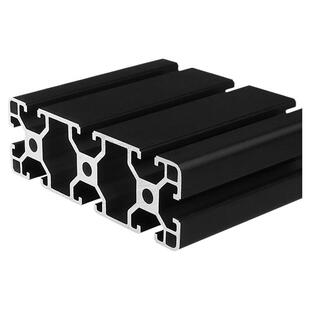 欧标工业铝型材40120黑色工作台面板铝材料40120框架定制40*120