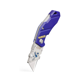 IRWIN美国欧文美工刀电缆剥皮电工刀专用折叠壁纸刀重型切割刀架