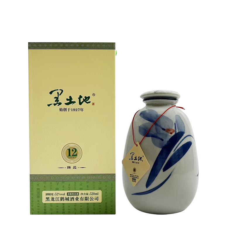 黑土地臻品浓香型52度520ml*4