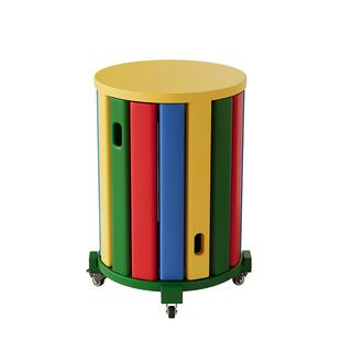 实木凳子家用可叠放组合收纳凳叠叠乐待客备用凳餐桌凳可堆叠圆凳