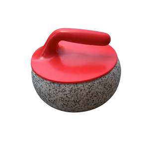 大理石冰壶人造冰面带钢珠冰上溜石桌上冰弧游戏儿童塑料冰壶球