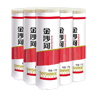 金沙河1000g*5袋方便面1kg×5袋