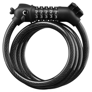 凤凰儿童自行车锁防盗锁密码锁山地车锁摩托车单车链条锁电动车锁
