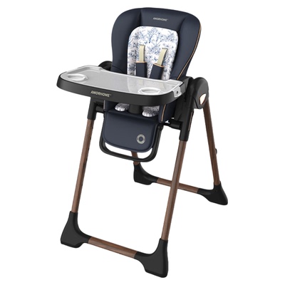 amorhome婴儿餐桌椅芝士蛋糕餐椅