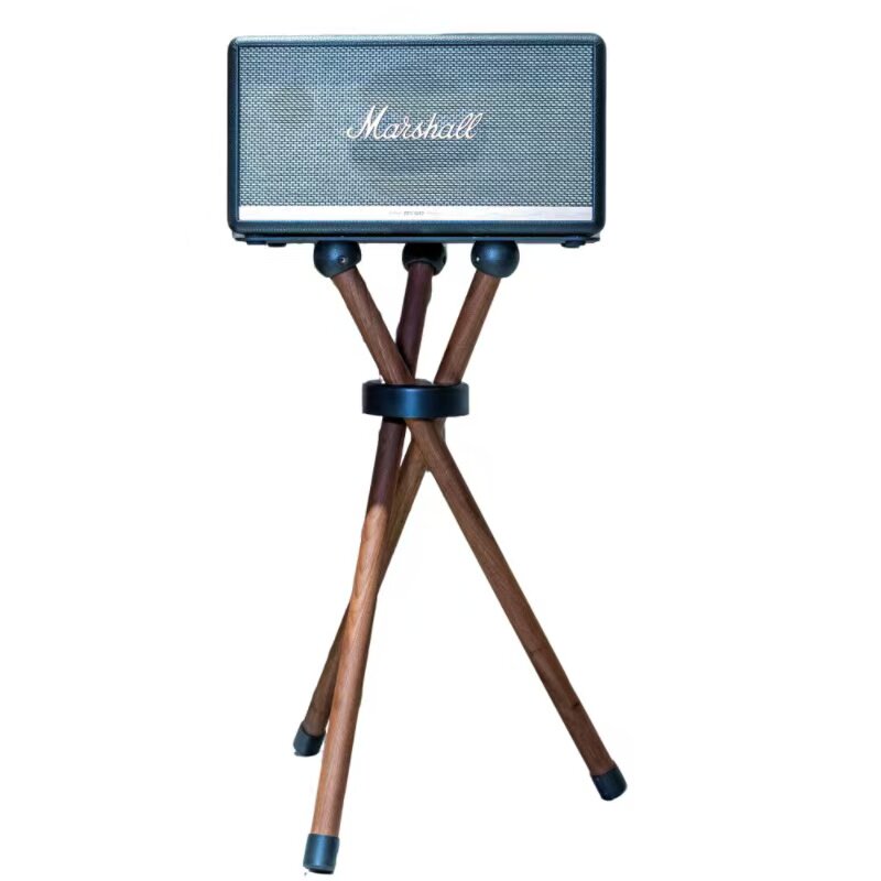 金属款托盘实木音响支架马歇尔