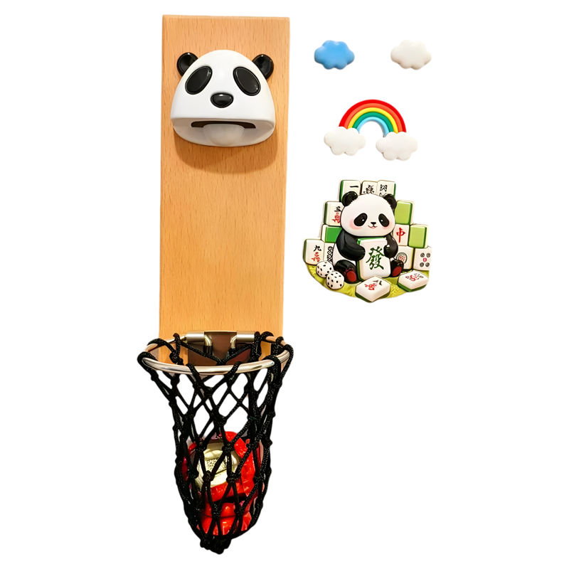 熊猫冰箱贴开瓶器磁吸款