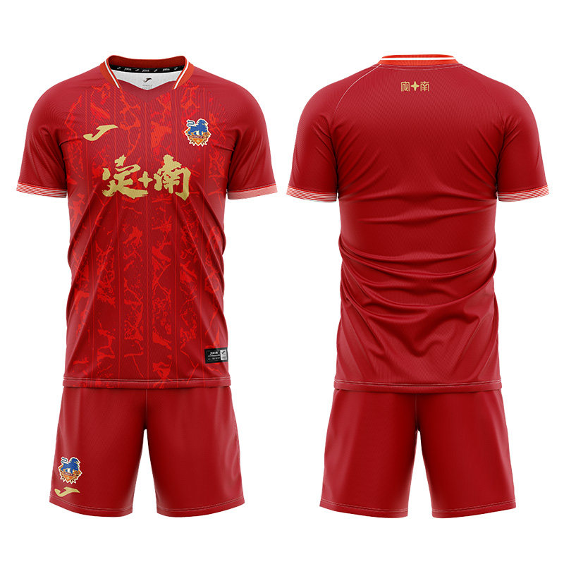 【高级定制】Joma26年新赛季中甲定南赣联足球俱乐部球员版足球服