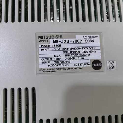 议价三菱驱动器MR-J2S-40CP/40CP-S212/70CP-S084/200CP-S186/350