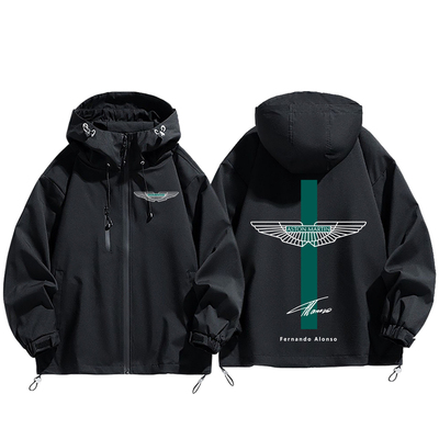 阿斯顿马丁F1车队阿隆索冲锋衣