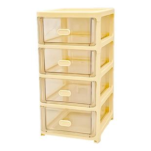 可爱桌面收纳盒抽屉式大容量文具整理盒少女心儿童女孩首饰储物盒