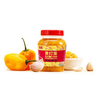 南国食品海南特产传统0脂肪黄灯笼辣椒酱135g剁椒酱蒜蓉鲜香辣酱