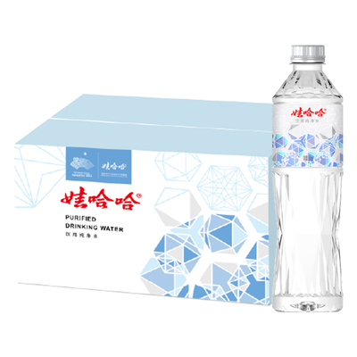 娃哈哈饮用纯净水350ml*24瓶