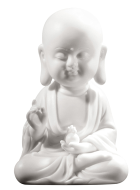 手工陶瓷如来中式风客厅玄关佛像