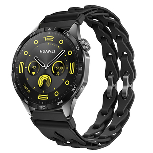 适用华为gt6表带gt5pro表带gt5手链gt6pro硅胶gt4运动watch4新款watch5荣耀gs3i智能gt2e手表gt3男透气女42mm