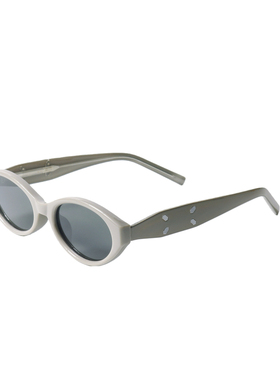 韩版简约百搭UV400黑框近视墨镜