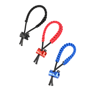 复合弓腕绳手工编织射箭美猎反曲弓防脱麻花腕绳射箭护弓把绳配件