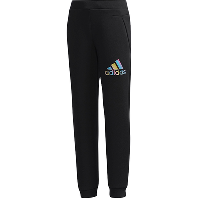 阿迪达斯男女小童针织休闲长裤