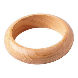 纯桃木向日葵手镯原木镯子女款木雕花开富贵财鱼节节高升好运手环