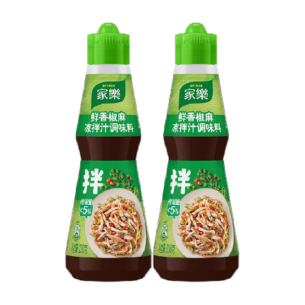 家乐椒麻凉拌汁230g*2鸡丝凉面凉拌菜万能调料调味汁捞汁油醋汁