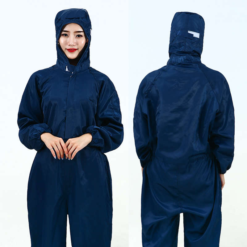 连体无尘服 净化服 无尘衣 防静电连体服 洁净服喷漆服防护工作服