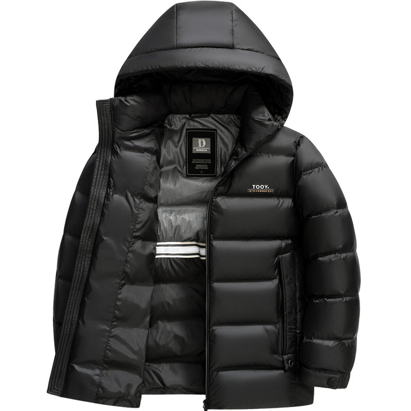 雪中飞轻盈无感免洗面包羽绒服男