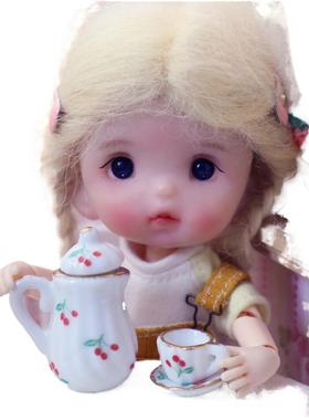 下午茶微缩食玩仿真模型家具摆件