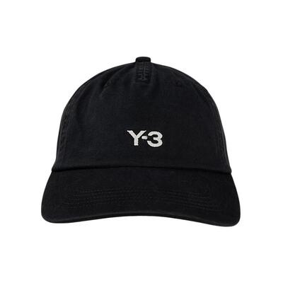 Y-3经典字母logo休闲棒球帽男女