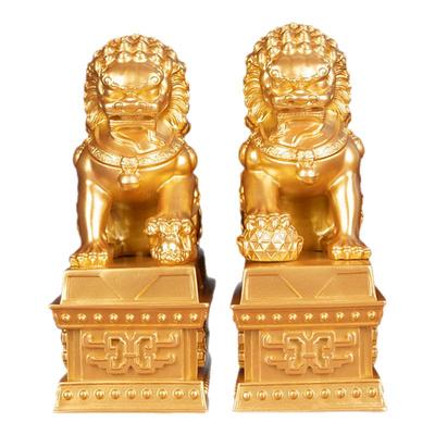 北京狮子摆件一对大型狮子大门口大小号北京狮客厅卧室乔迁送礼品