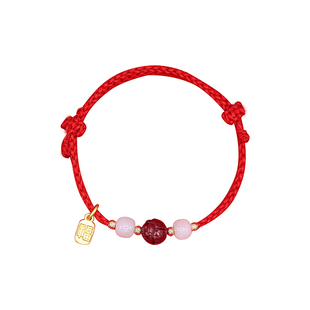 普陀山考试上岸红绳金榜题名朱砂手链考研好运情侣手绳中高考礼物