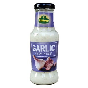 德国冠利奶油蒜味酱香蒜酸乳酱炸鸡烧烤虾蘸酱KUHNE GARLIC SAUCE