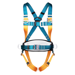新国标全身五点式安全带高空作业装备安全绳带挂钩套装防坠保险带