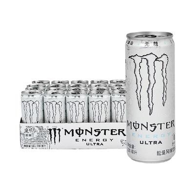 可口可乐Monster魔爪功能饮料超越运动能量风味饮料330ml*24罐