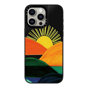 CASETiFiY联名油画大山日出日落17pro适用于iPhone16promax苹果15plus手机壳14磁吸13小众12华强北平替潮壳女