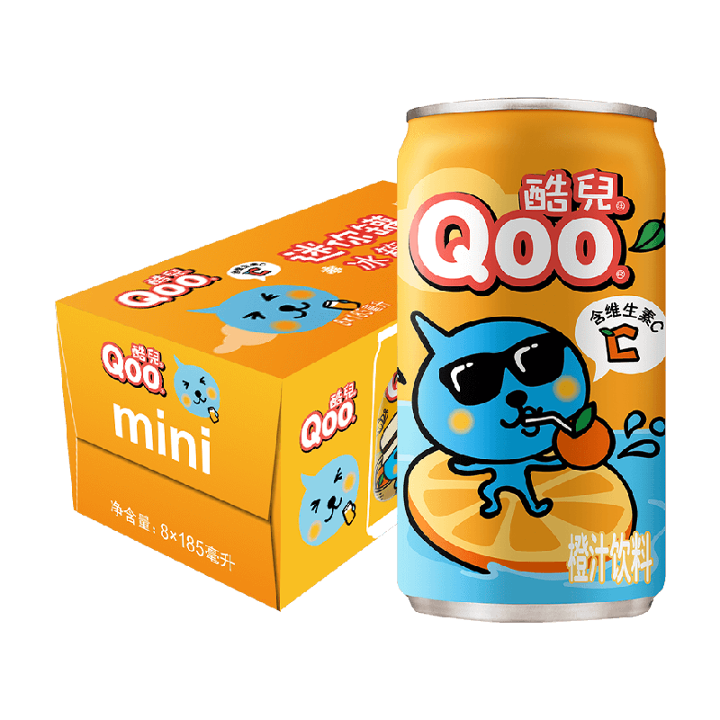 美汁源「酷儿Qoo」橙汁果汁饮料